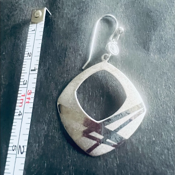 Sterling Silver drop earrings - Picture 3 of 5